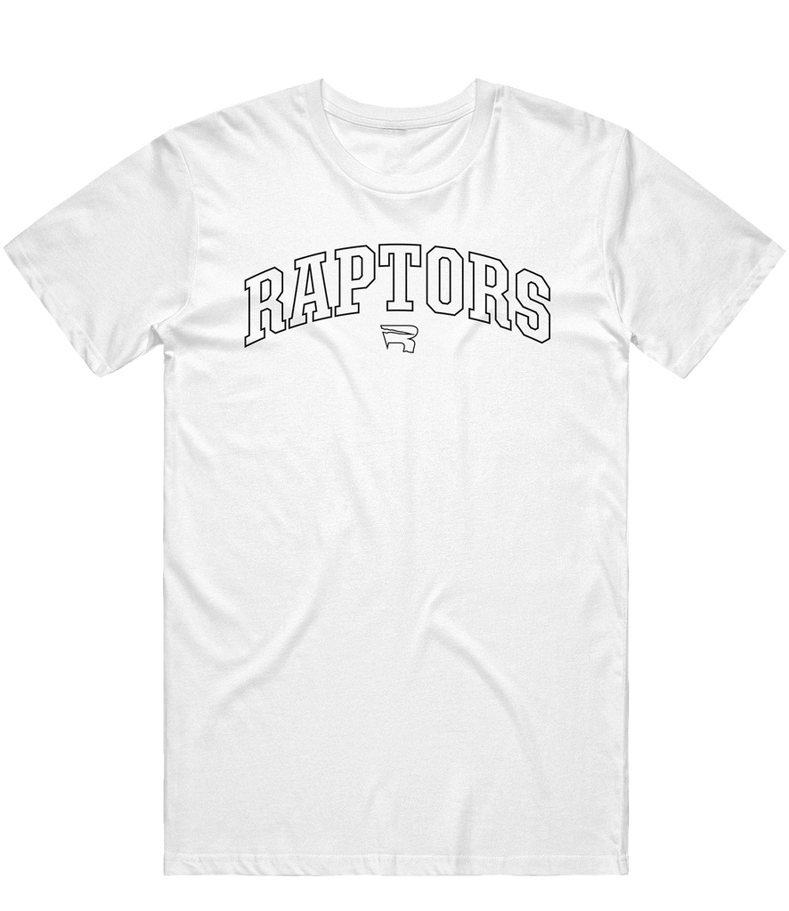 Raptors Varsity Tee - White