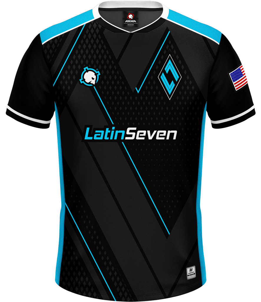 LatinSeven ELITE Jersey - Black - ARMA