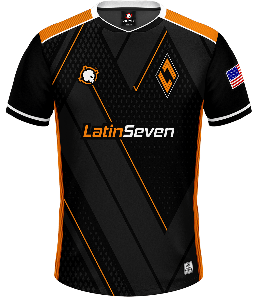 LatinSeven ELITE Jersey - Orange - ARMA