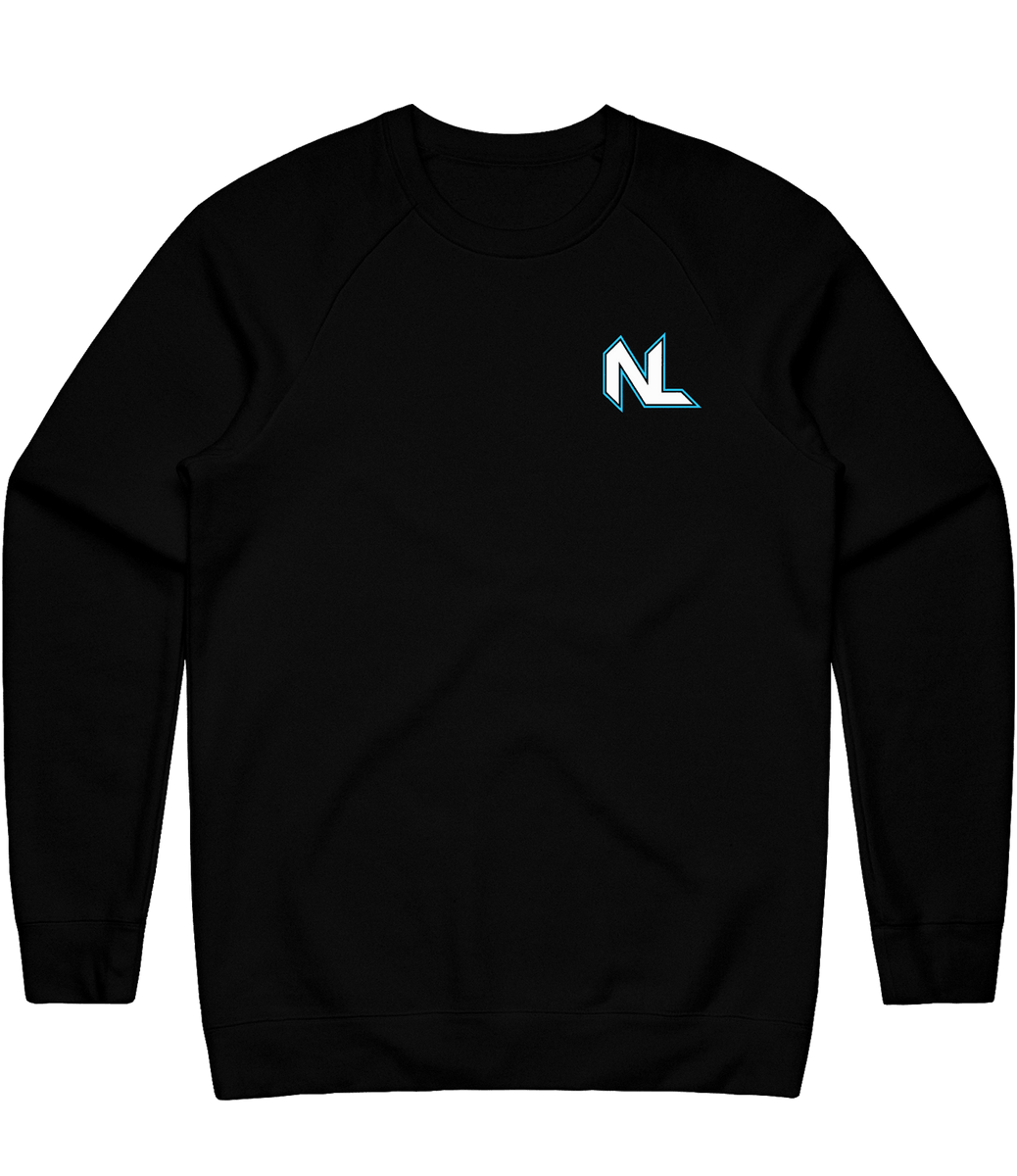 NeverLose Icon Crewneck - Black - Custom Esports Jersey by ARMA
