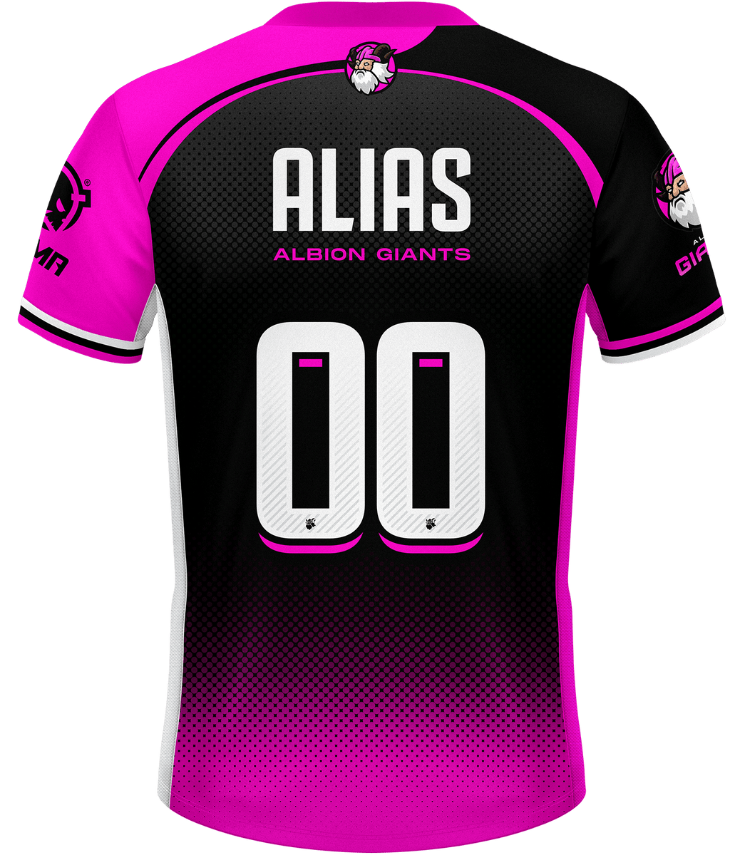 Albion Giants ELITE Jersey - Pink - Custom Esports Jersey by ARMA