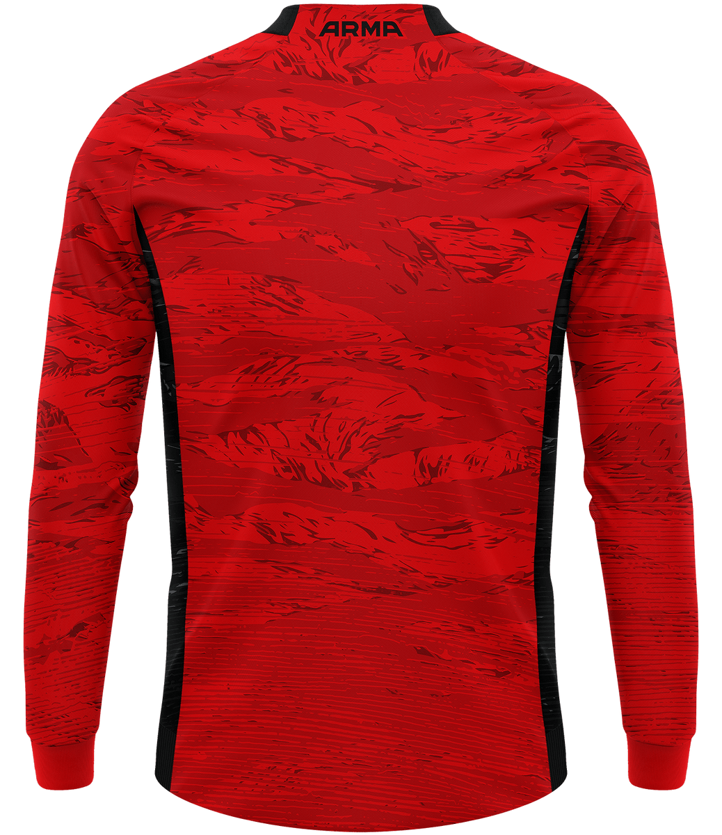 Shard Camo Compression Shirt - Red — Phenom Elite Brand