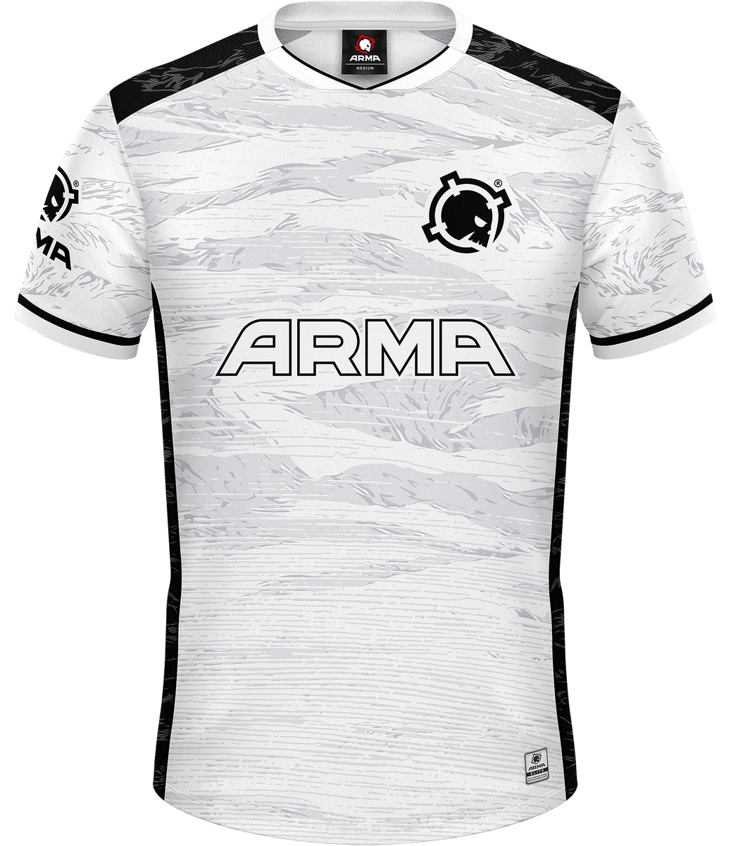 ARMA ELITE Jersey - White Camo - Custom Esports Jersey by ARMA