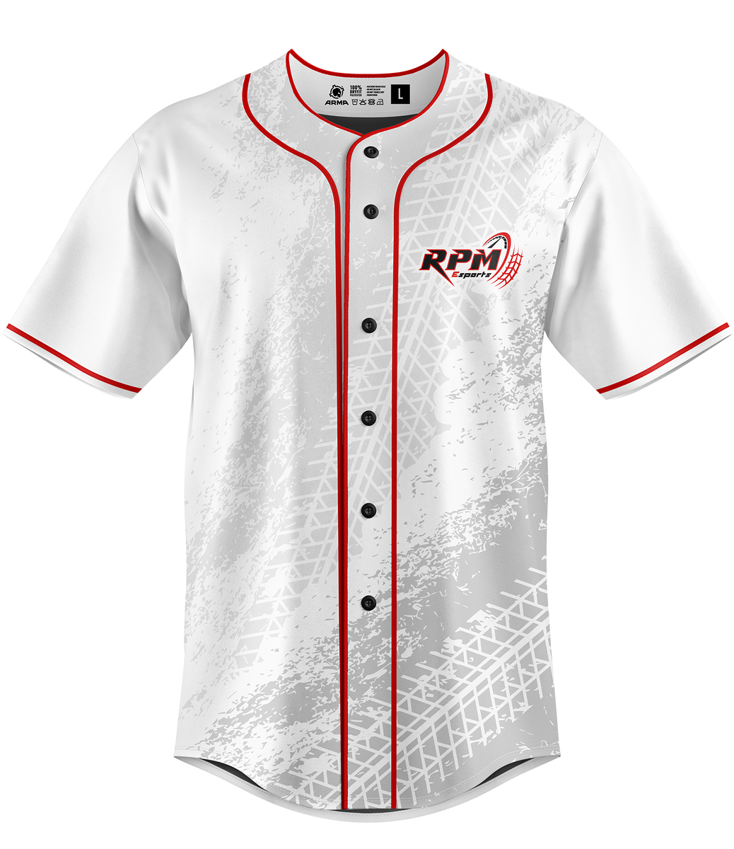 RPM Baseball Jersey - Custom Esports Jersey by ARMA