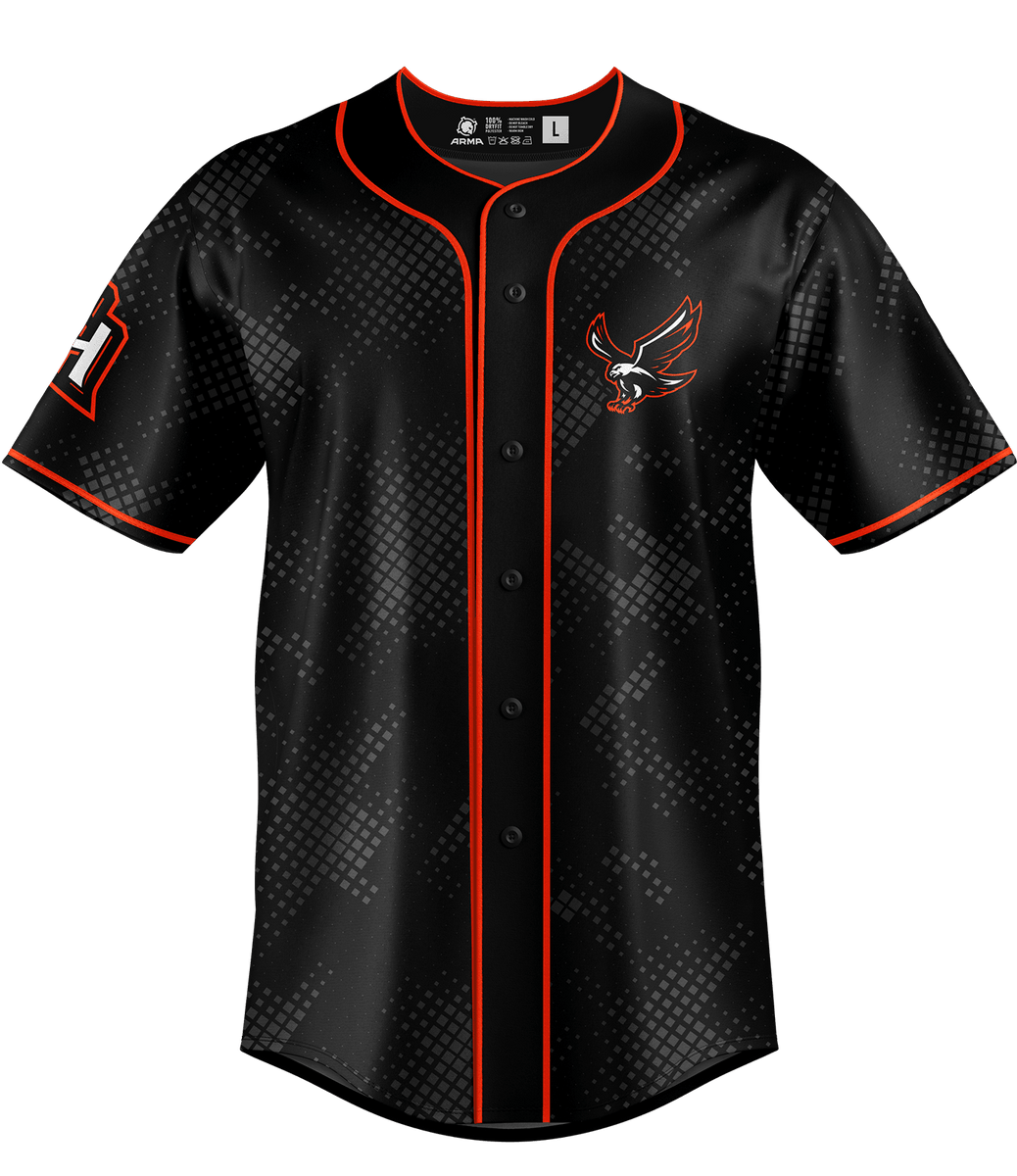 Baseball Uniform Sublimated Hawks