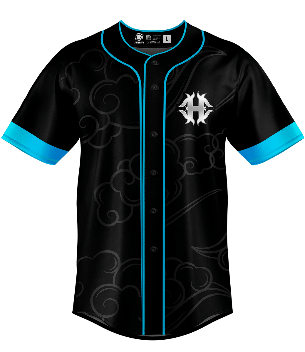 Hybrid Apparel Varsity Baseball Jersey M