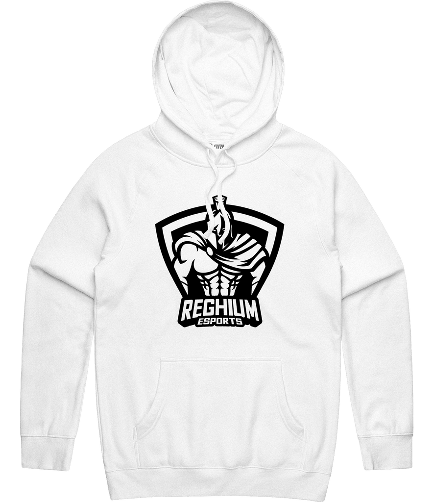 Reghium Logo Hoodie - White - ARMA - Hoodie