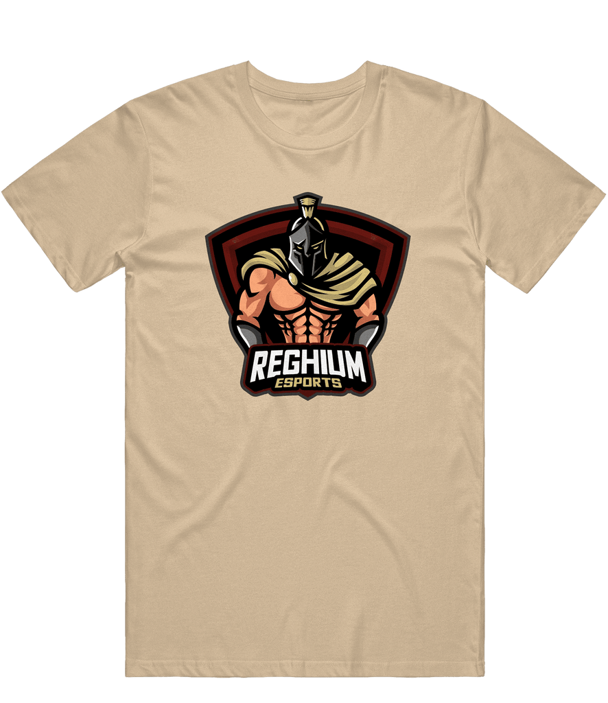 Reghium Logo Tee - Sand - ARMA - T-Shirt