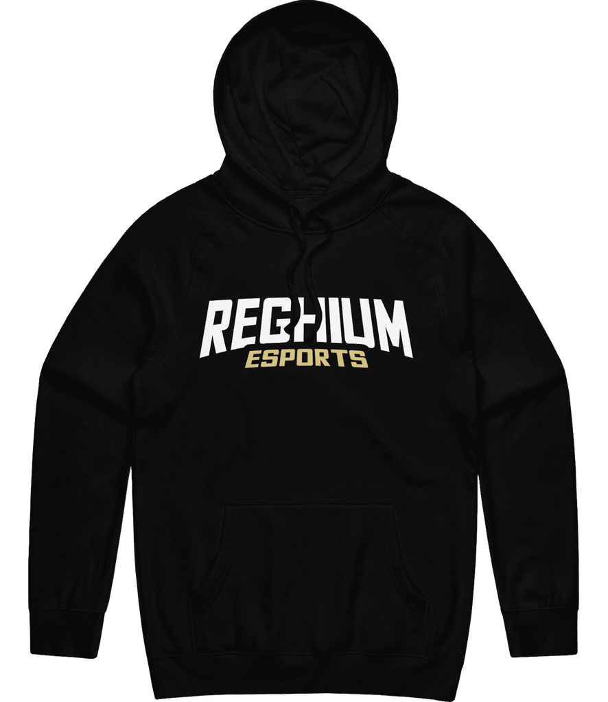 Reghium Text Hoodie - Black - ARMA - Hoodie
