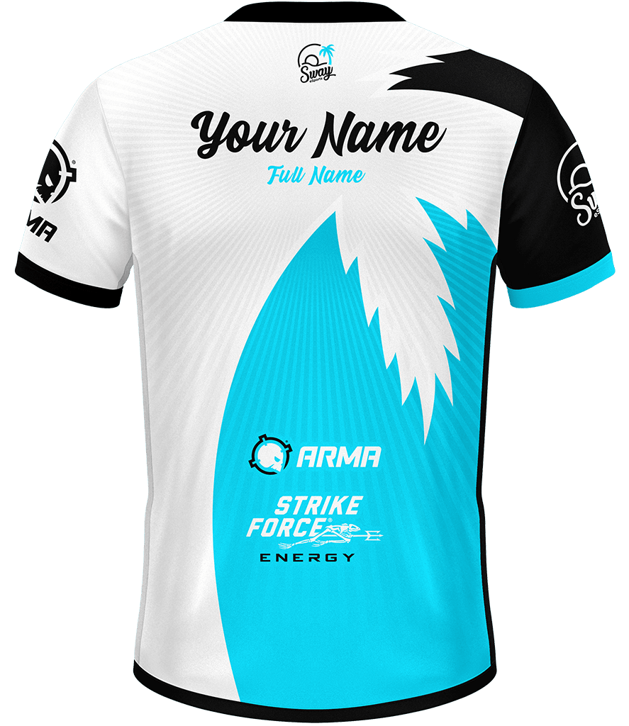 Sway ELITE Jersey - Blue - Custom Esports Jersey by ARMA