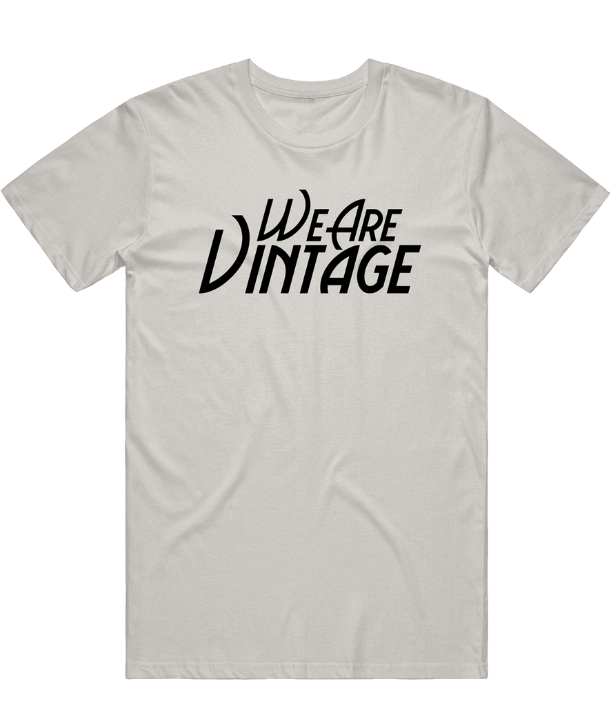 Vintage "We Are Vintage" Tee - Light Grey
