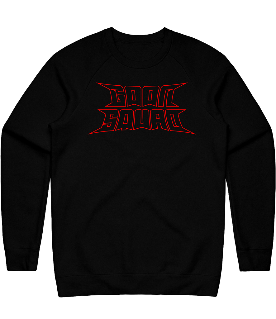 GoonSquad Outline Crewneck - Black