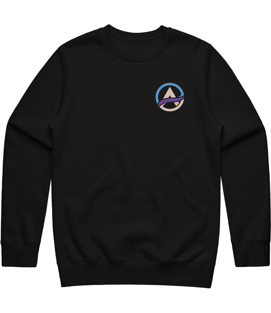 Aerify United Gaming Icon Crewneck - Black