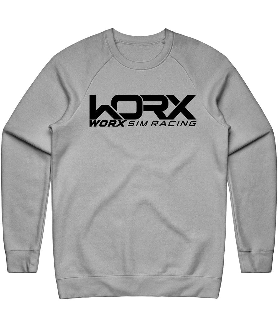 WORX Text Crewneck - Grey