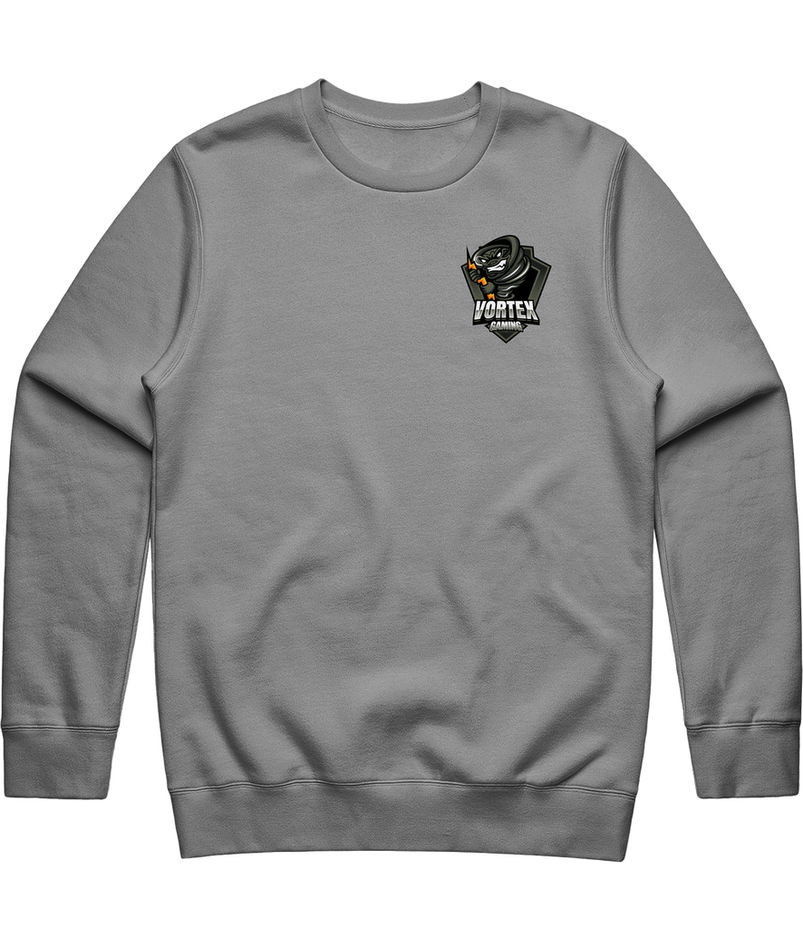 Vortex Icon Crewneck - Grey