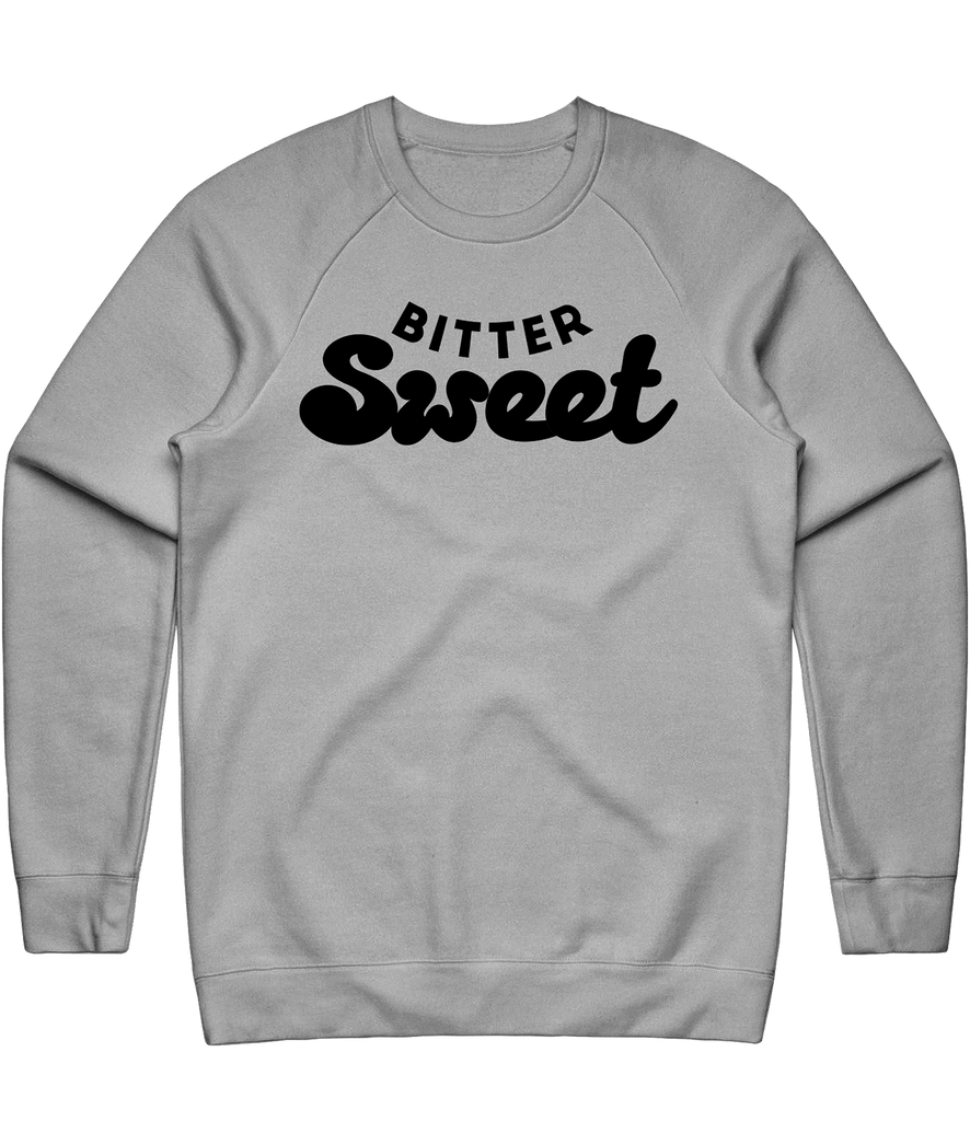 BitterSweet Text Crewneck - Grey