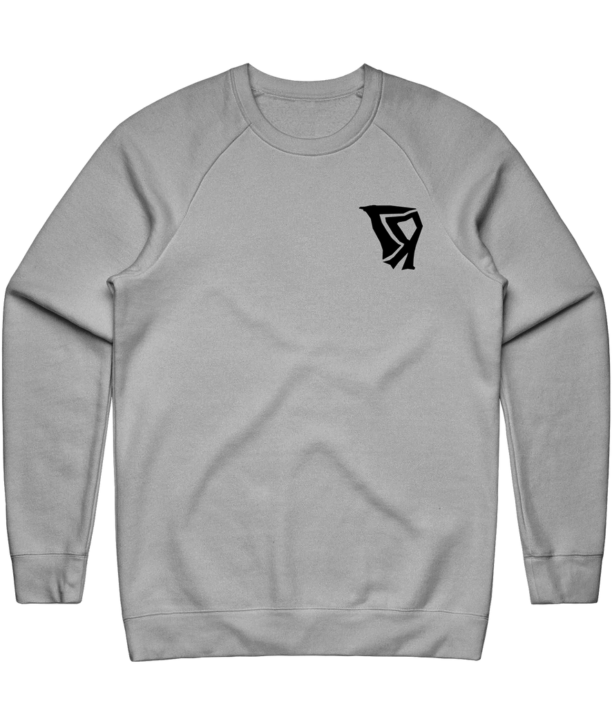 Reverse 7 Icon Crewneck - Grey