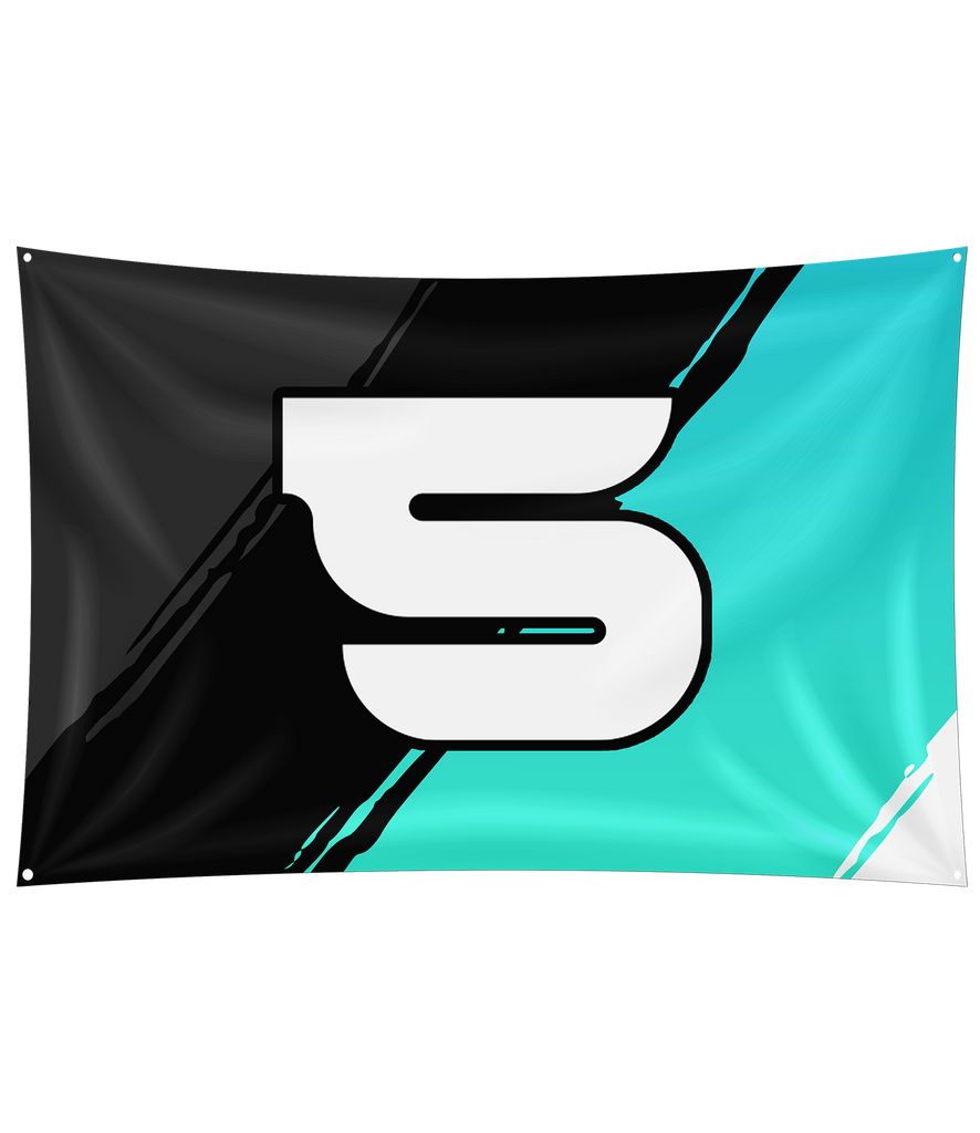 Spire Team Flag - Black