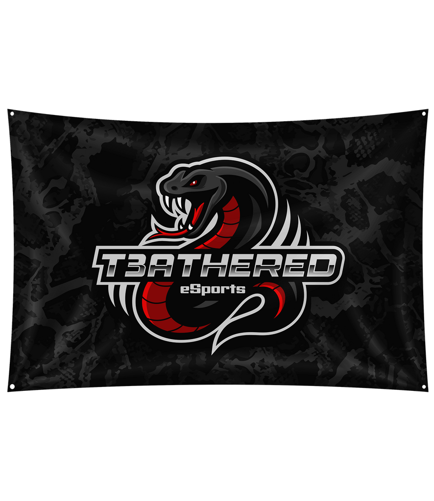 T3ATHERED Esports Team Flag