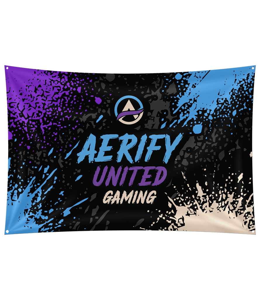 Aerify United Gaming Team Flag