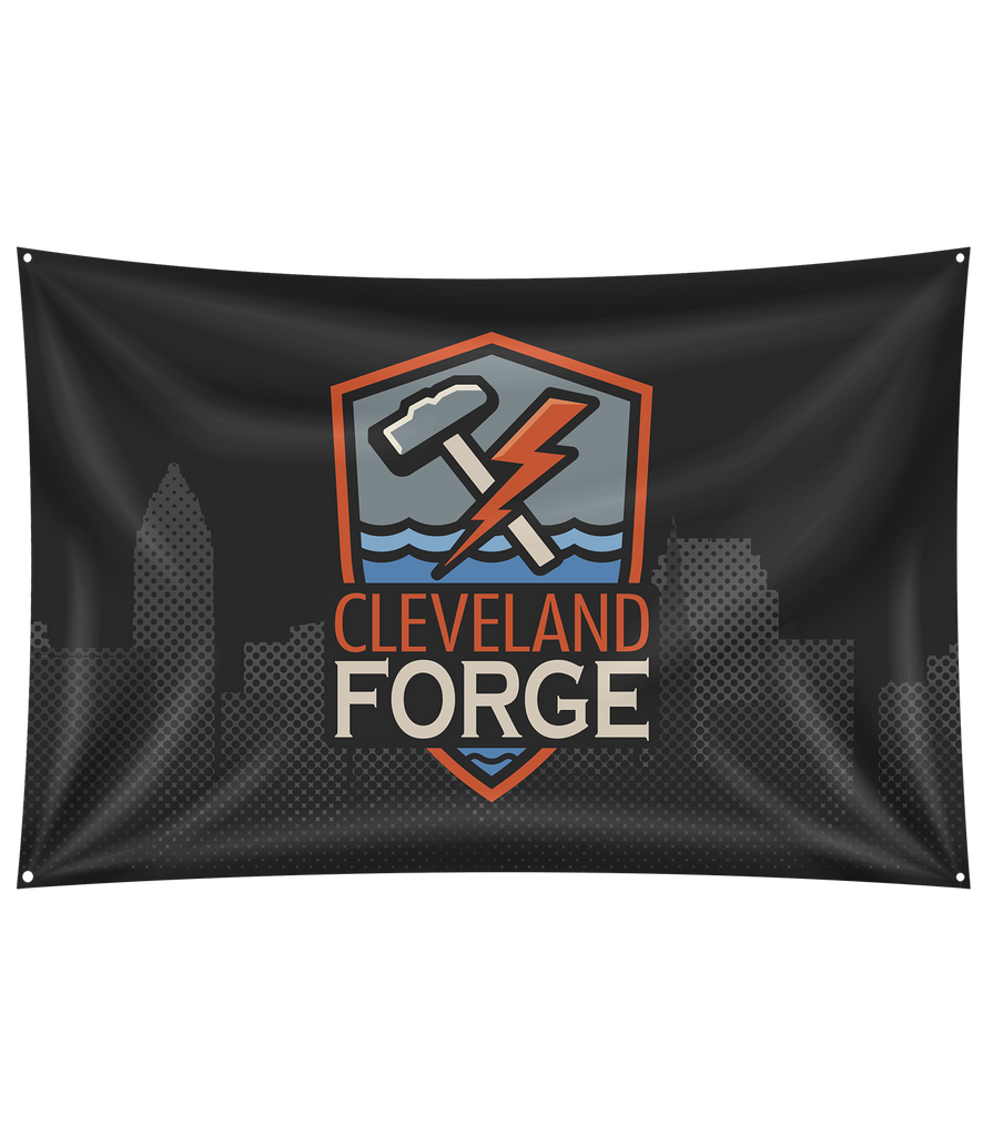 Cleveland Forge Team Flag