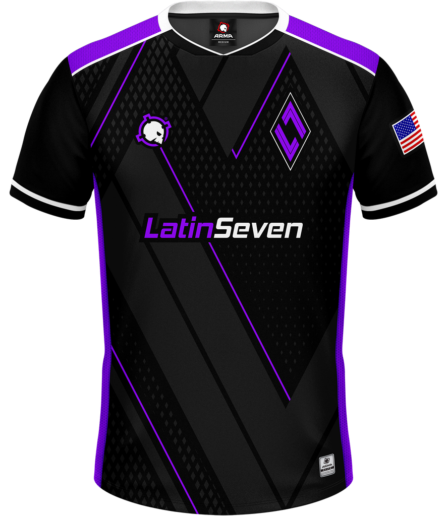 Purple and black jersey shop