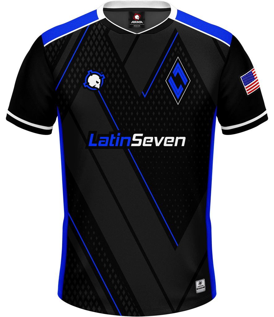 LatinSeven ELITE Jersey - Cobalt