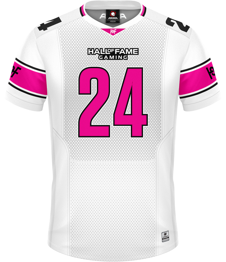 Hall of Fame ELITE Jersey - White/Pink