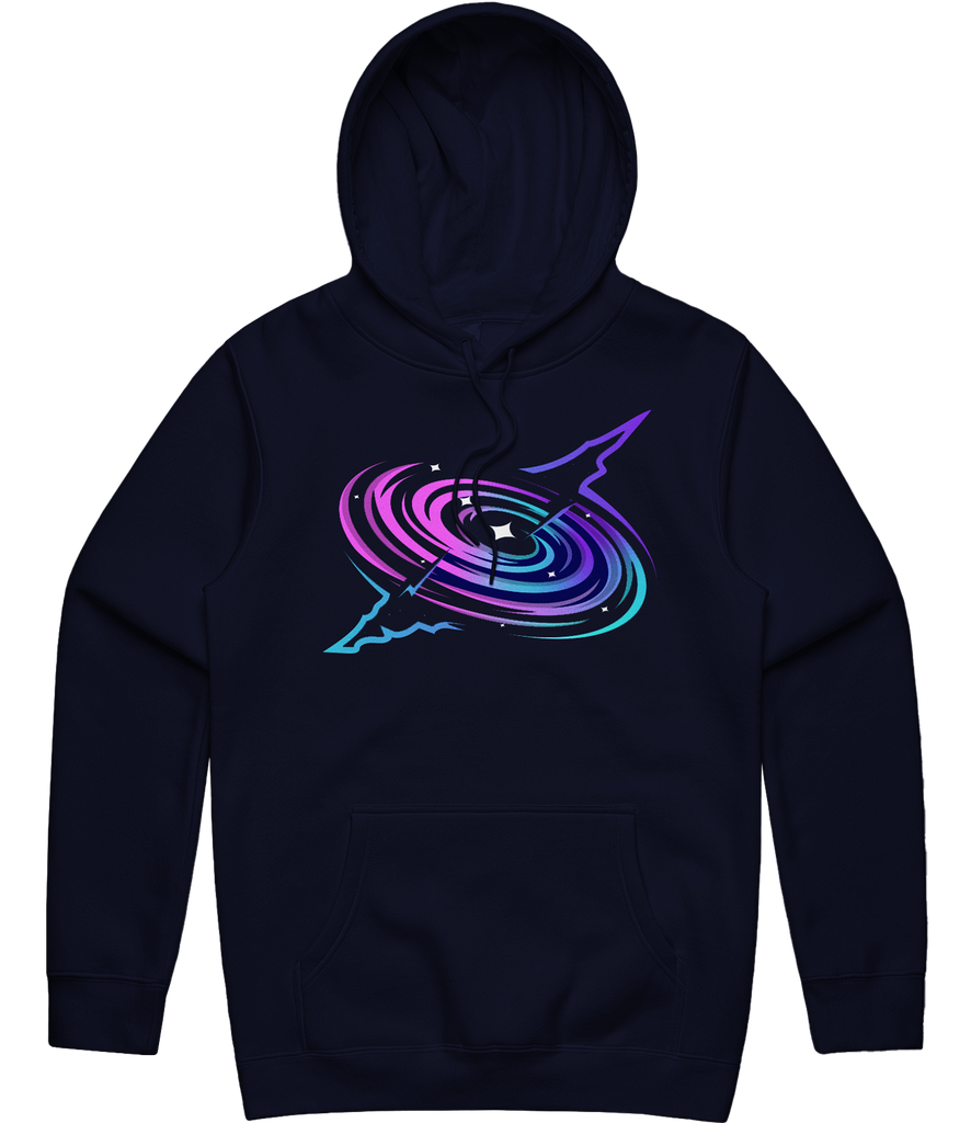 Cosmic Rift Hoodie - Navy