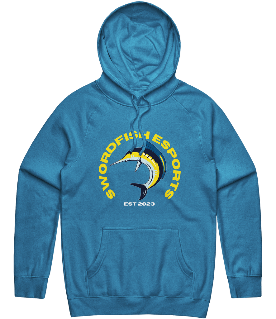 Swordfish Logo Hoodie - Blue