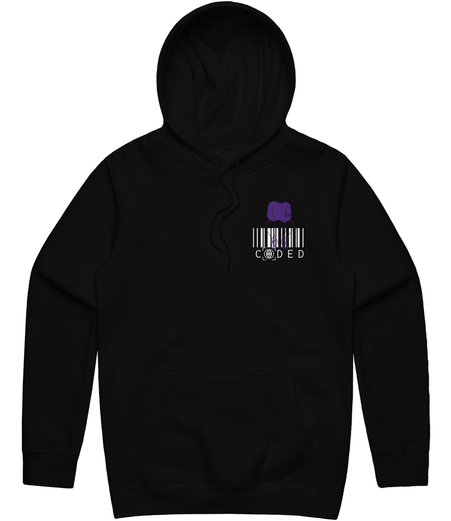 Team CODED Icon Hoodie - Black