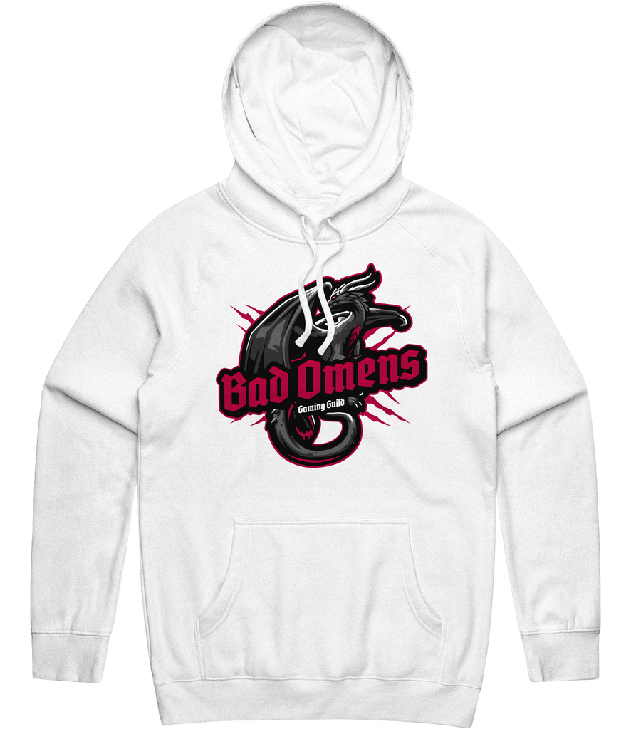 Bad Omens Logo Hoodie - White