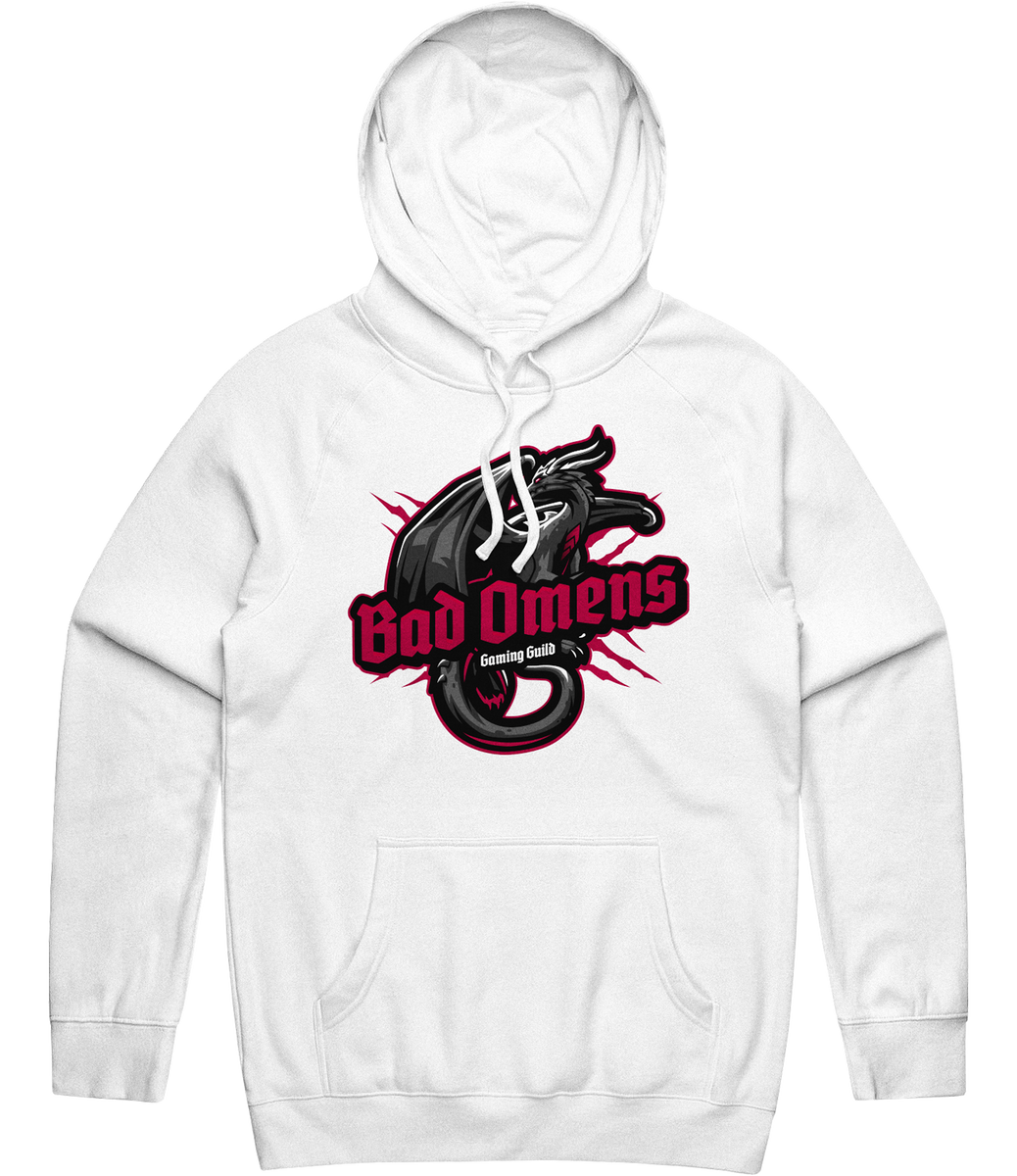 Bad Omens Logo Hoodie - White - Custom Esports Jersey by ARMA