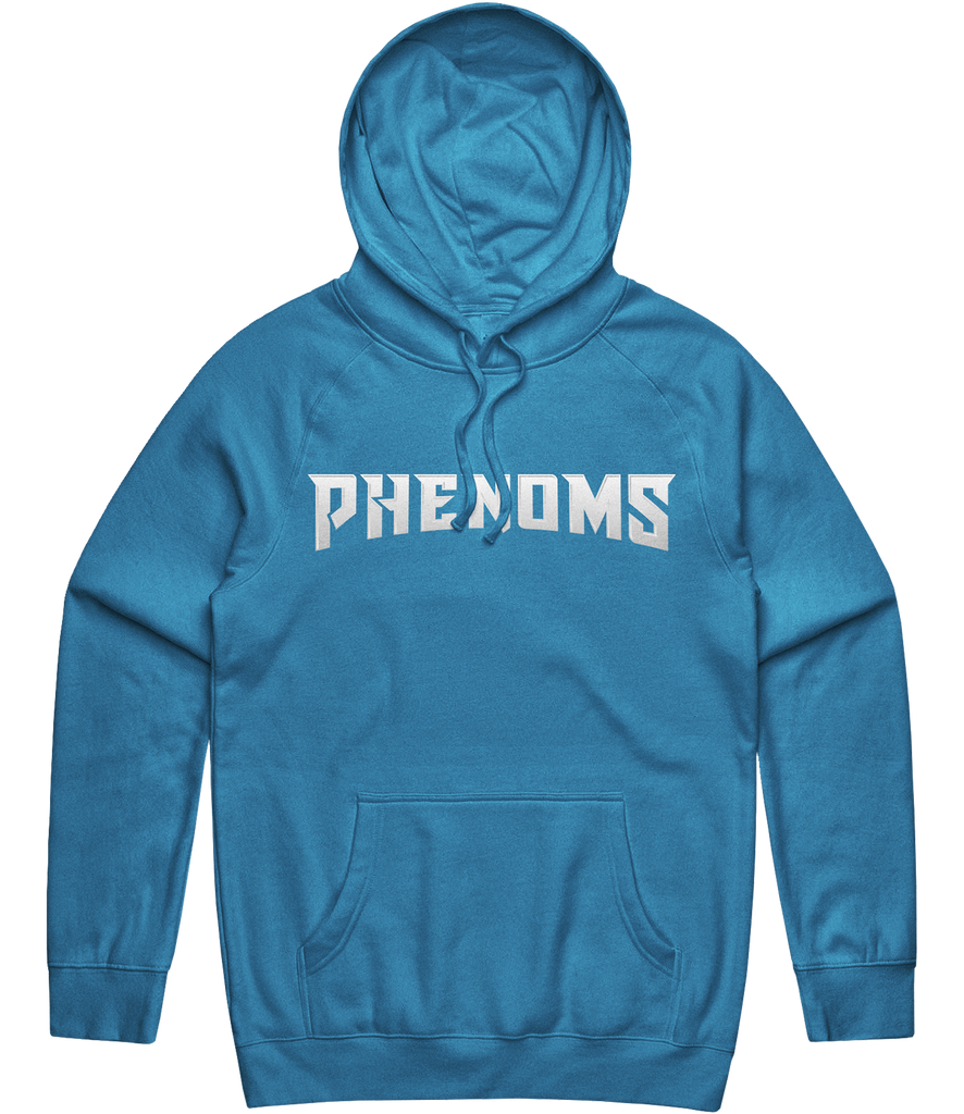 Phenoms Text Hoodie - Blue