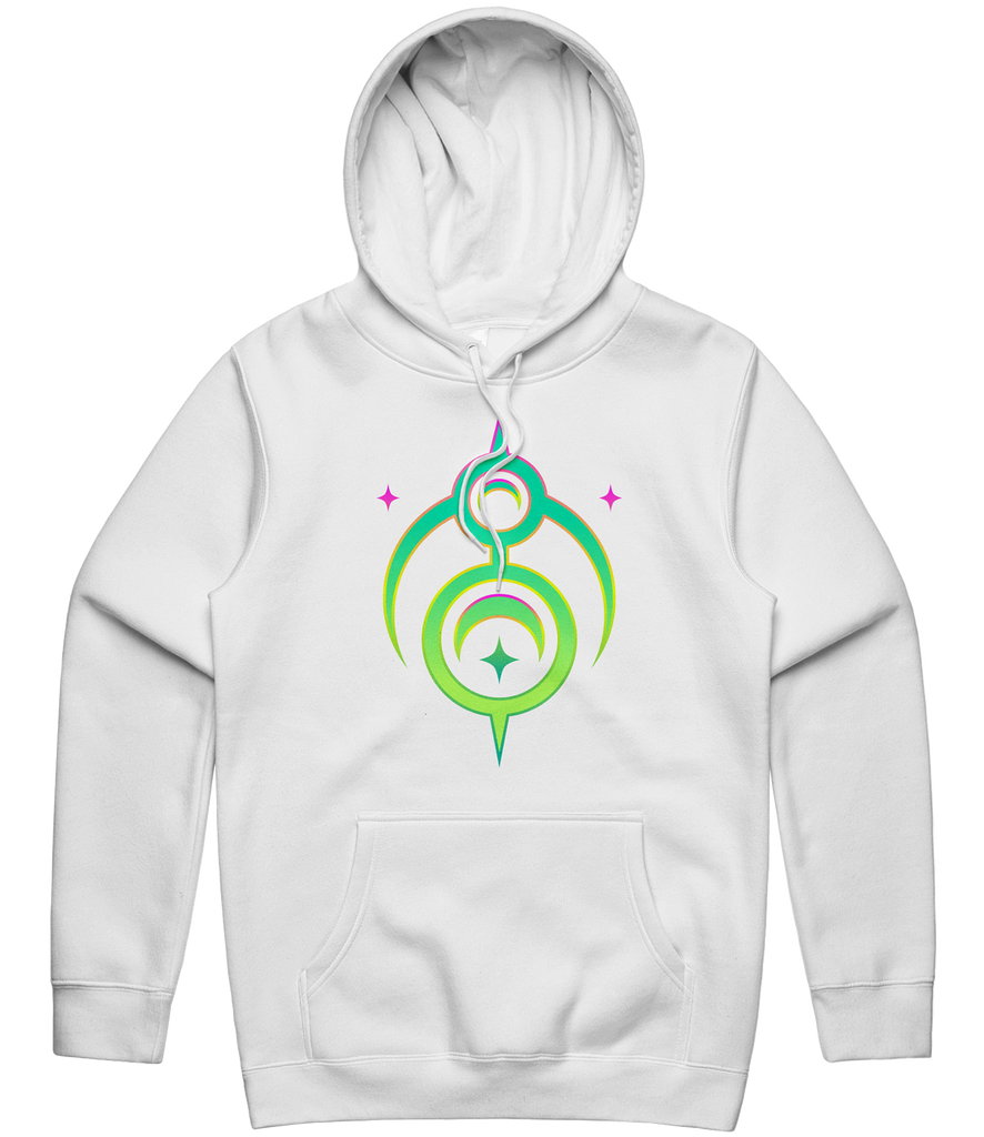 Orbit Odysseys Logo Hoodie - White