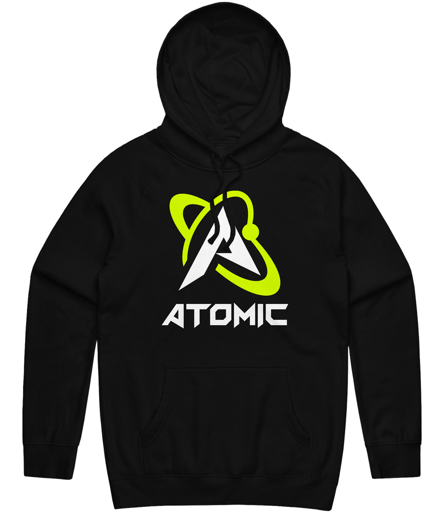 Atomic Logo Hoodie - Black