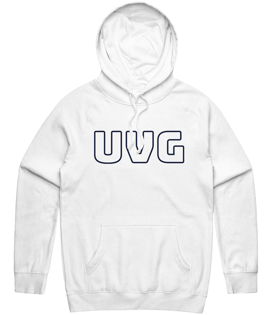 UVG Text Hoodie - White