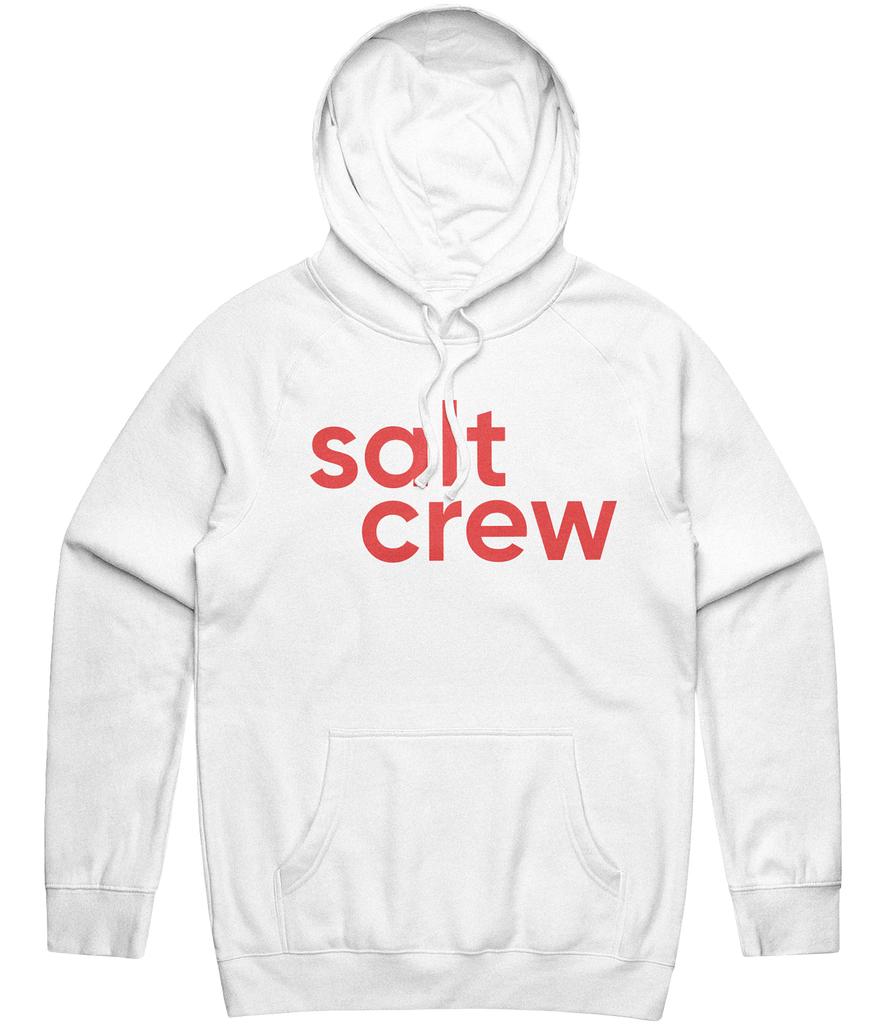 Saltcrew Text Hoodie - White