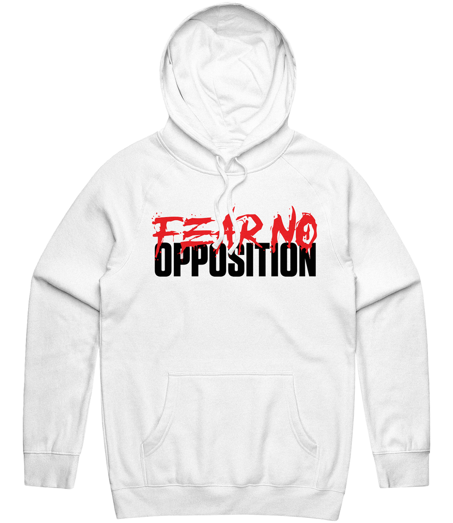 FNO Text Hoodie - White