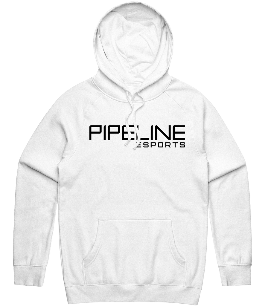 Pipeline Text Hoodie - White