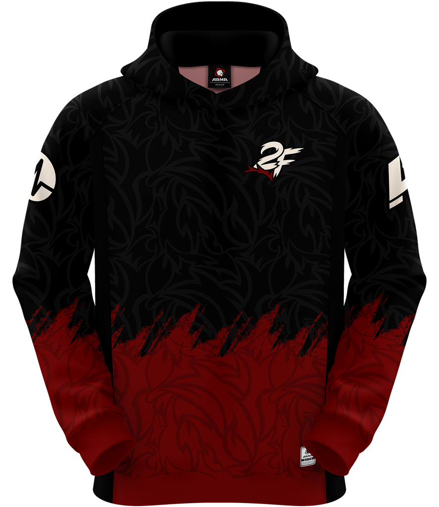 TwoFace ELITE Hoodie - Black/Red