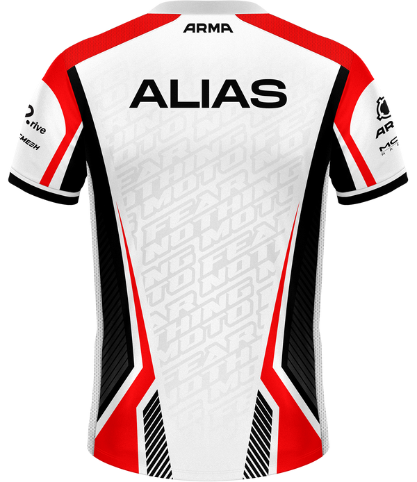 Fear Nothing Moto ELITE Jersey - White