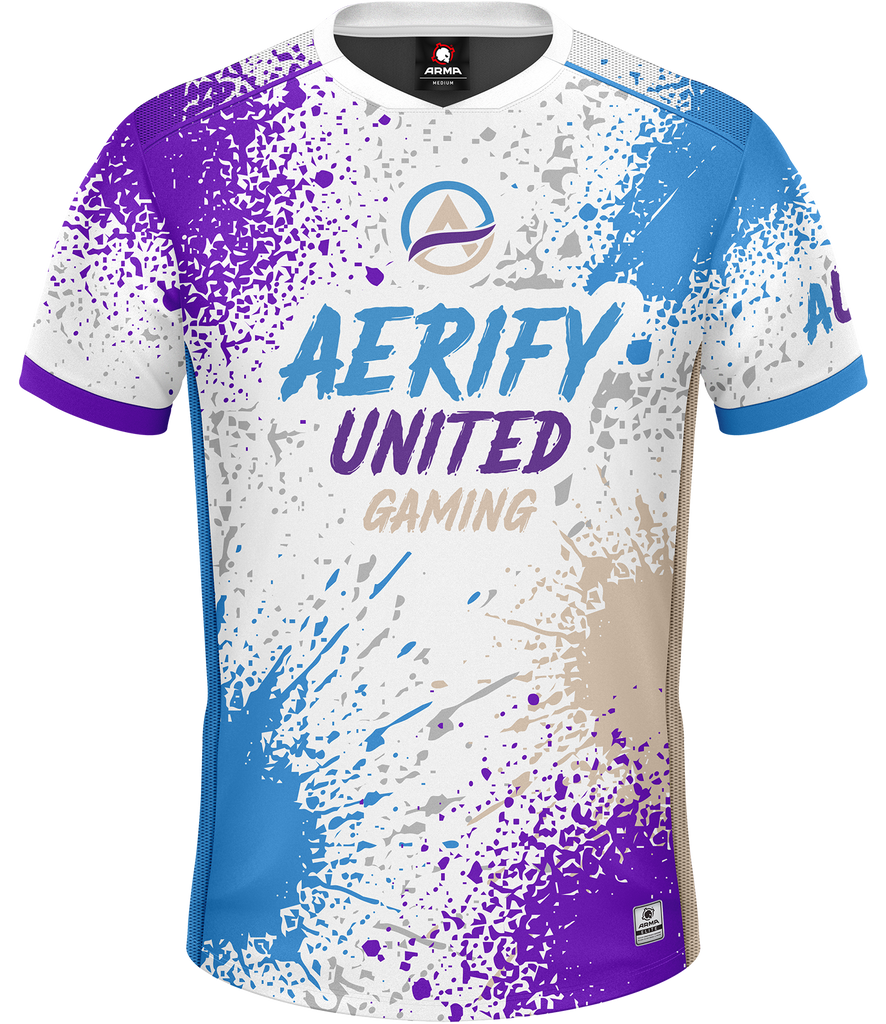 Aerify United Gaming ELITE Jersey - White