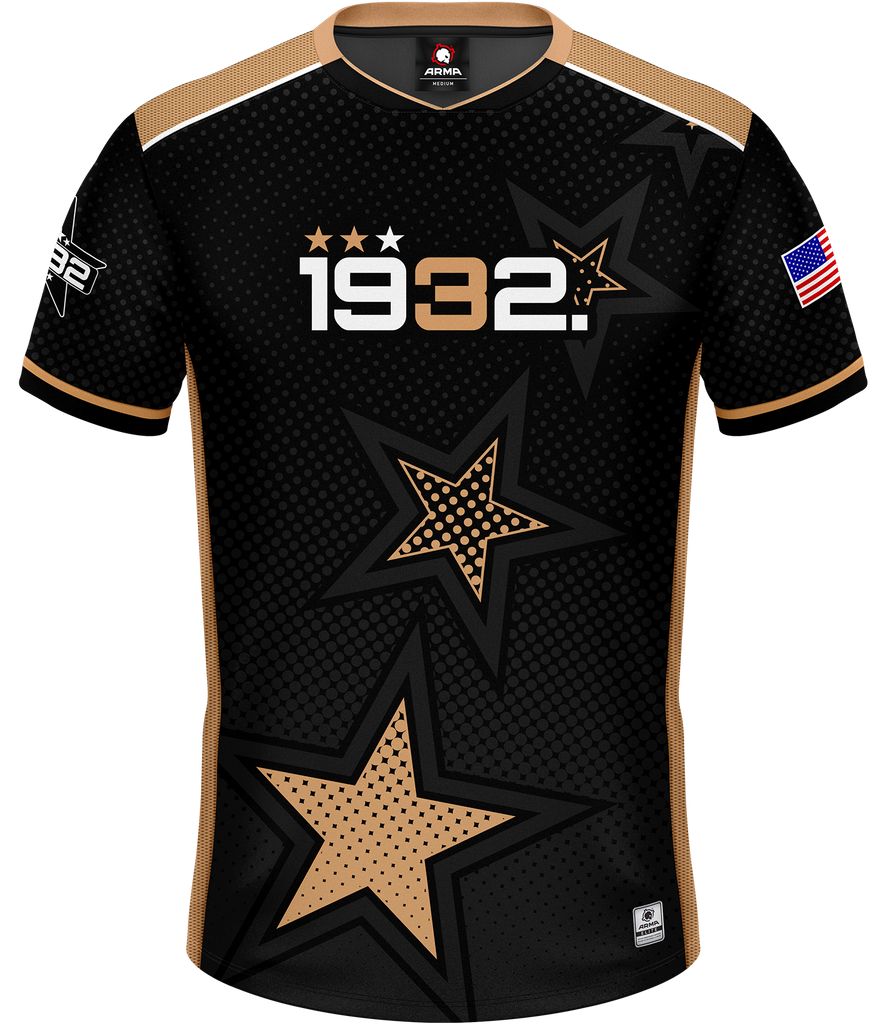 1932 Stars ELITE Jersey Black1