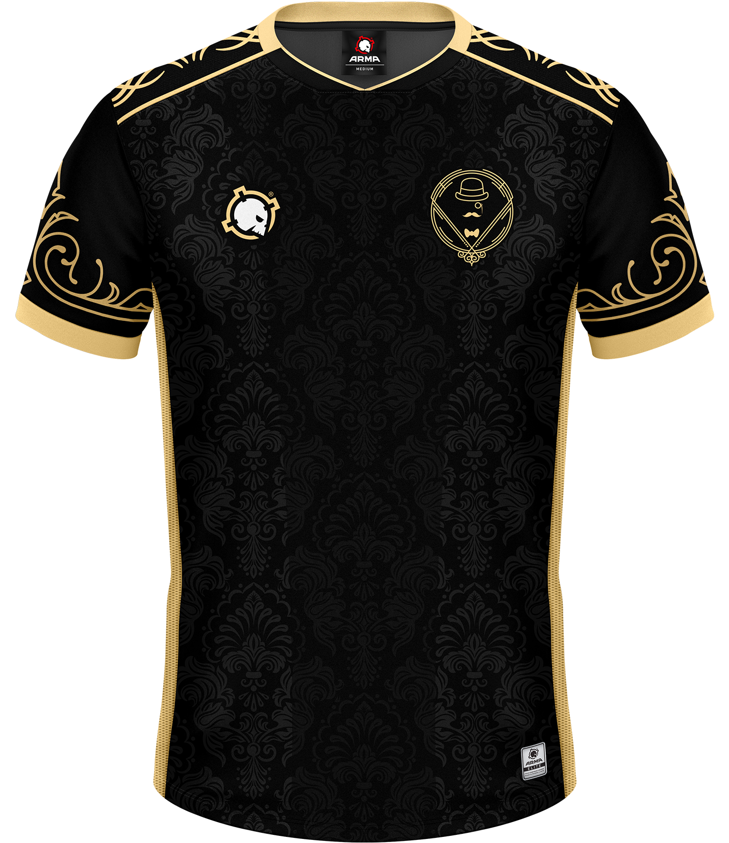 Vintage ELITE Jersey - Black - Custom Esports Jersey by ARMA