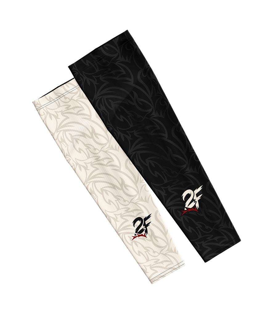 TwoFace PRO Sleeves - Cream/Black