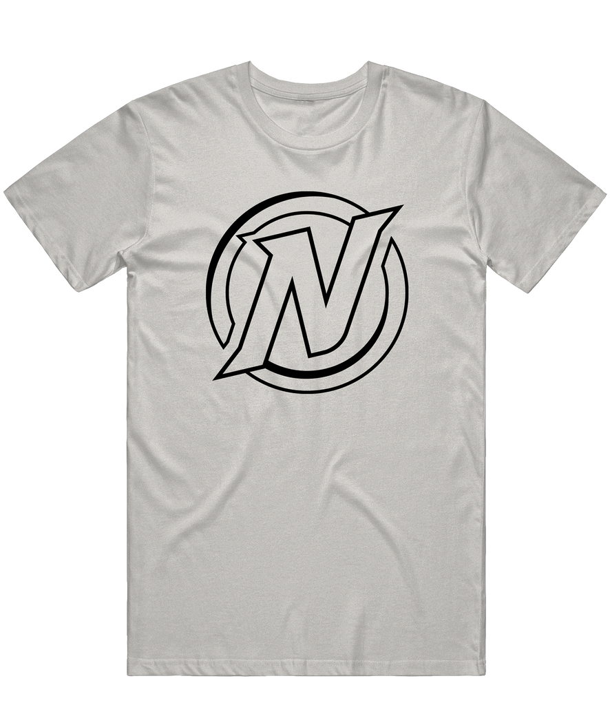 Nave Logo Tee - Light Grey