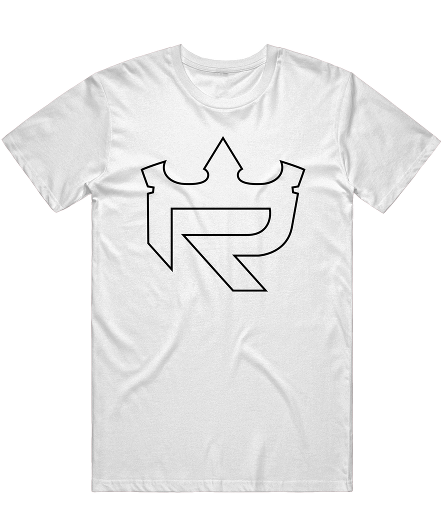 Reign Outline Tee - White