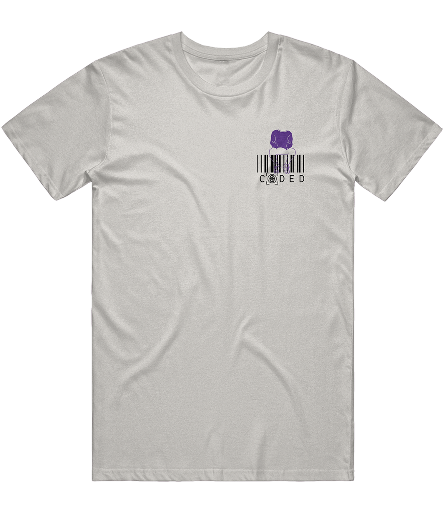 Team CODED Icon Tee - Light Grey