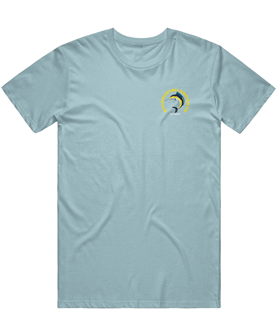 Swordfish Icon Tee - Light Blue